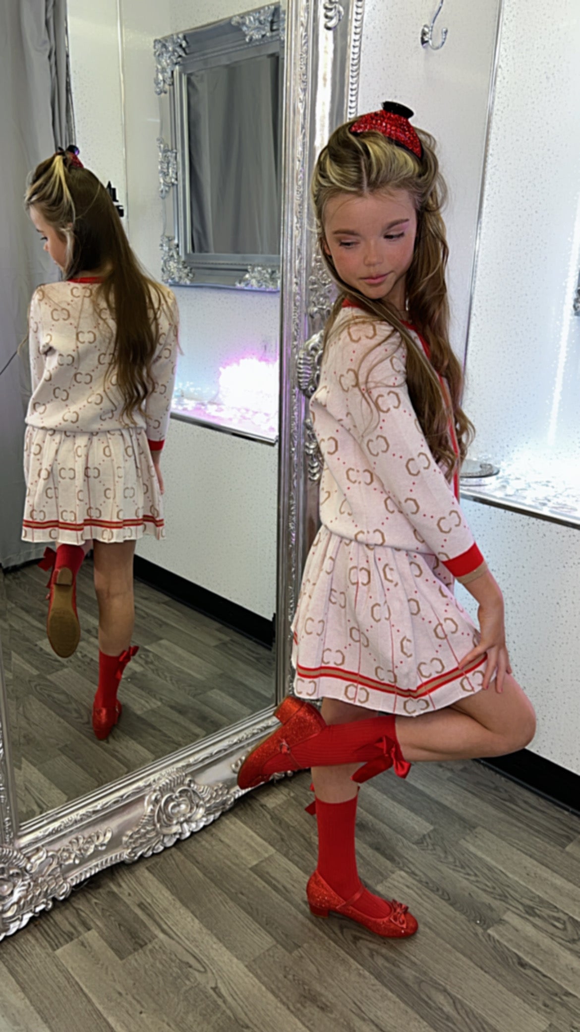 Lil Divas GG Woollen Cardigan Coord