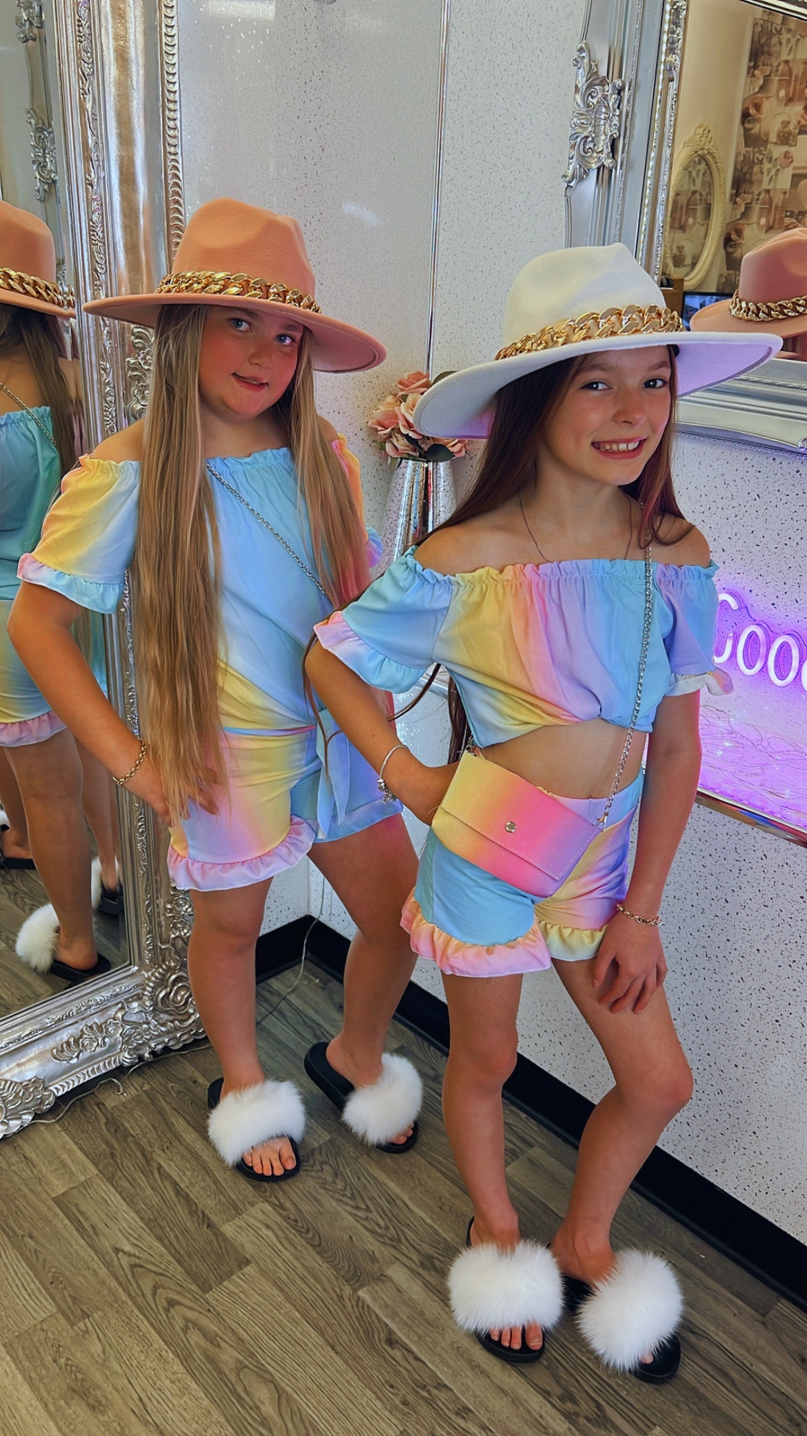 Lil Divas Rainbow Cloud Coord