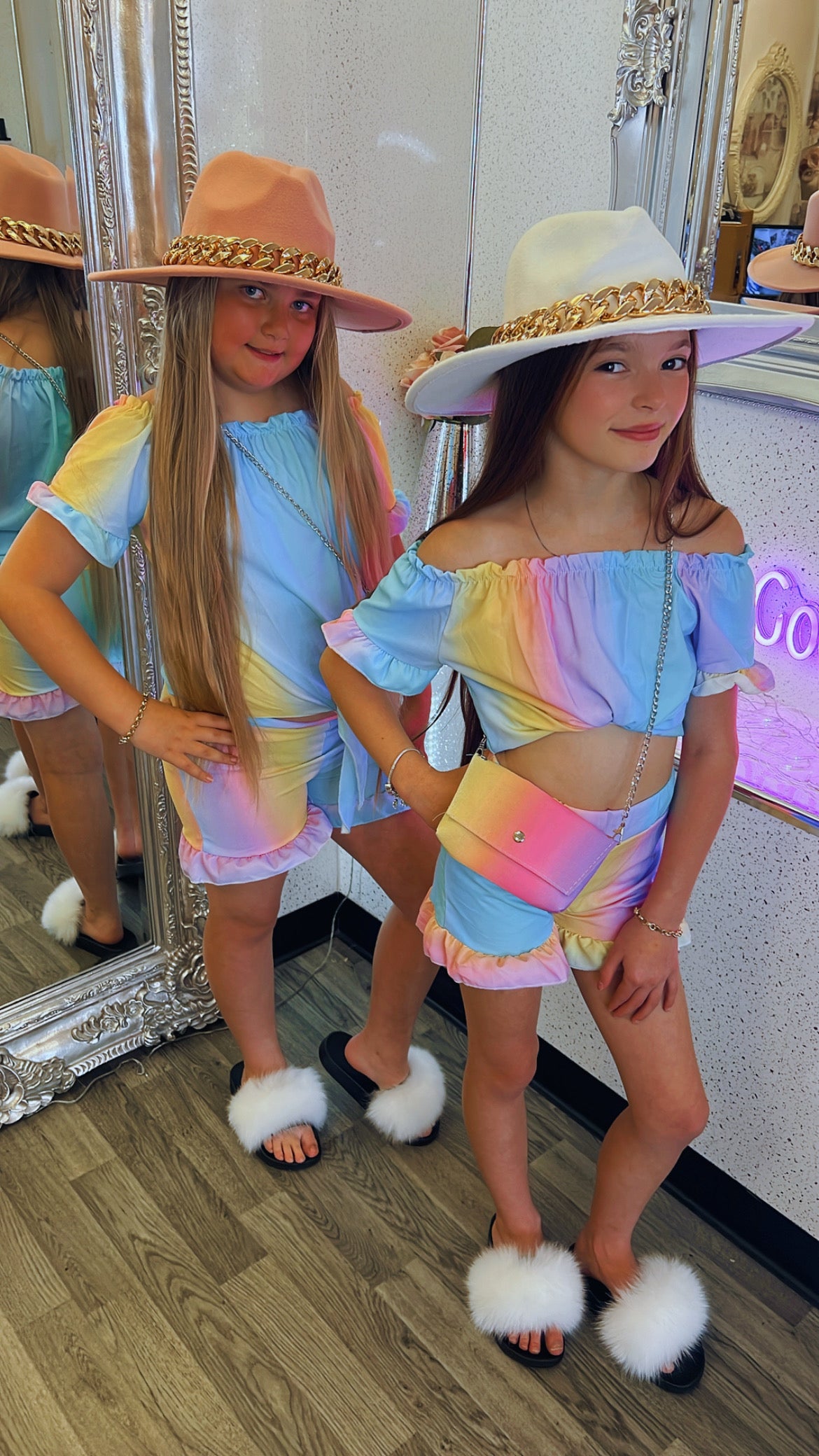 Lil Divas Rainbow Cloud Coord